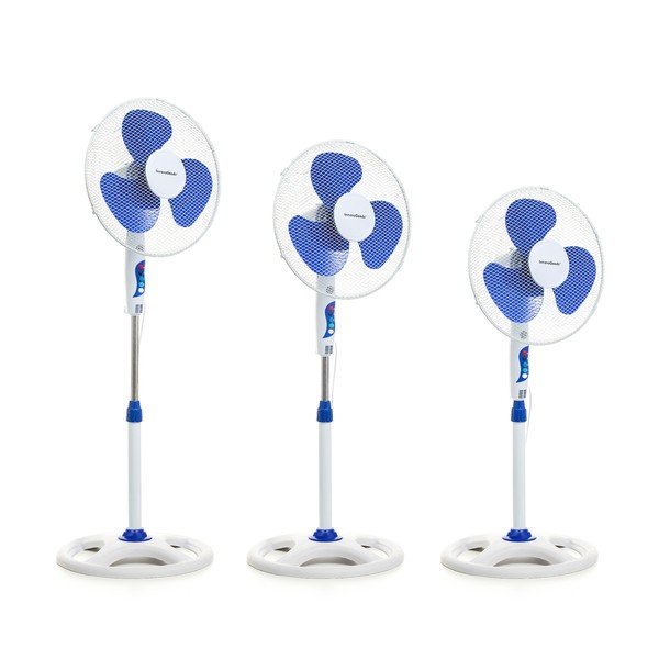 Valge ventilaator alusega , ø 40 cm - InnovaGoods-image-2