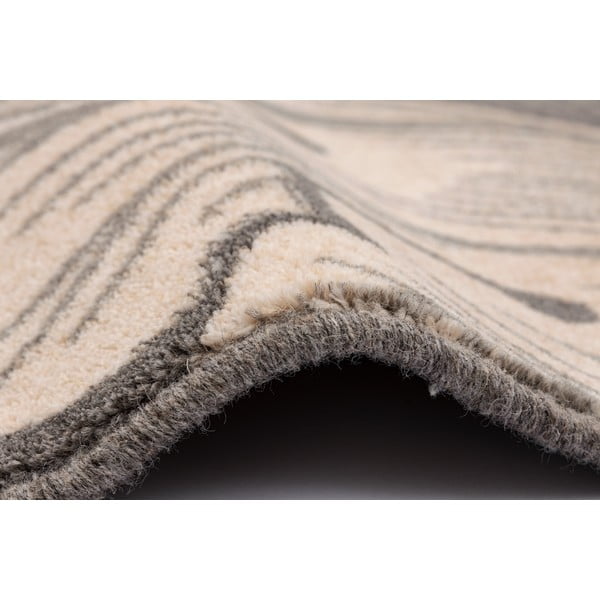 Hall-beež villane vaip 200x300 cm Thea anthracite - Agnella-image-2