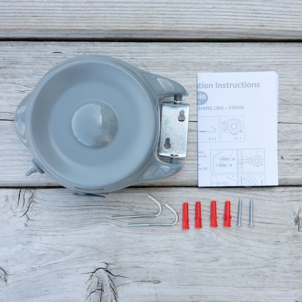 Hall seinale paigaldatav pesunöör 30 m - Addis-image-3