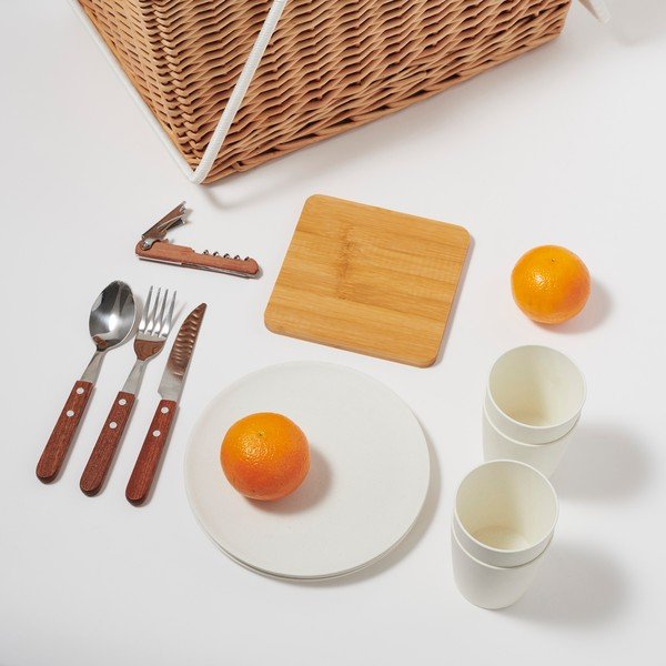 Piknikukorv , 48 x 28 cm Natural - Sunnylife-image-1