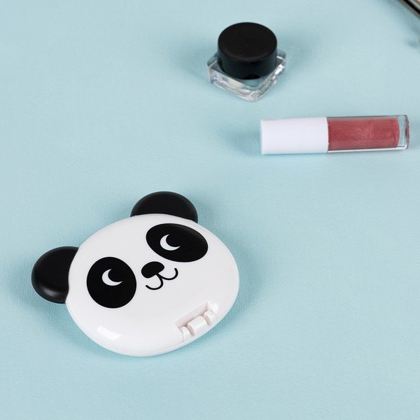 Kosmeetiline suurendav peegel 8x7 cm Miko the Panda - Rex London-image-1
