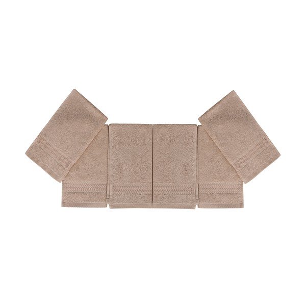 6 beeži vannitoarätiku komplekt, 50 x 30 cm Rainbow - Unknown-image-2