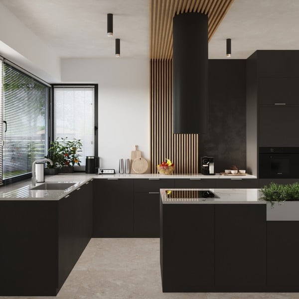 Must-hõbedane laevalgusti Crown - Sollux-image-4