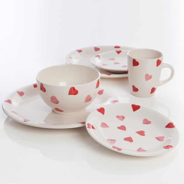 Porcelánový set Hearts, 16 ks-image-3