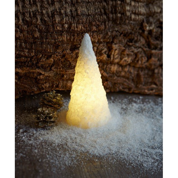 LED valgusdekoratsioon Koonus, kõrgus 18 cm Snow - Sirius