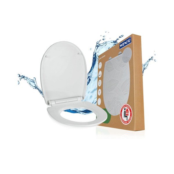 WC-pott automaatse sulgumisega 36,5 x 45 cm Roanne - Wenko
