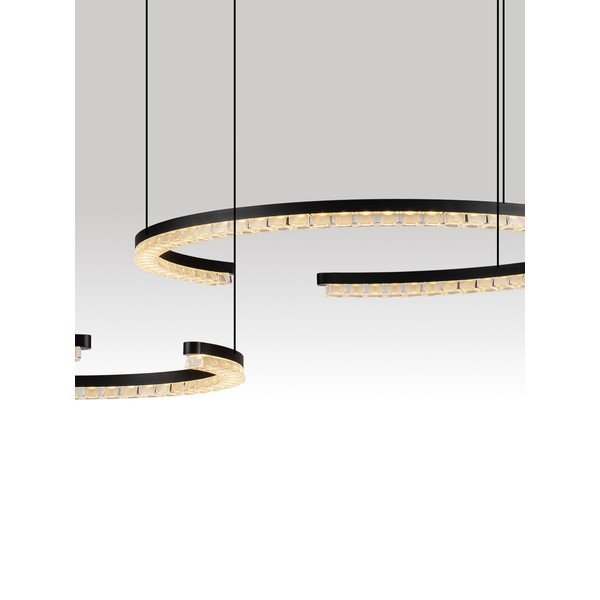 Matt must alumiiniumist LED-rippvalgusti, hämardatav Greamy - Nova Luce-image-2