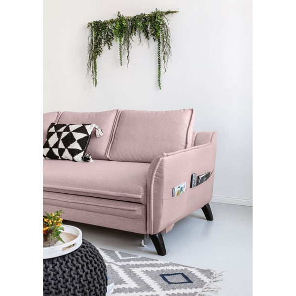 Puuderroosa nurgas diivanvoodi , vasakpoolne nurgas Charming Charlie - Miuform-image-4
