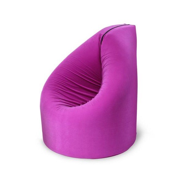 Růžová rozkládací postel s křesílkem Paq Bed