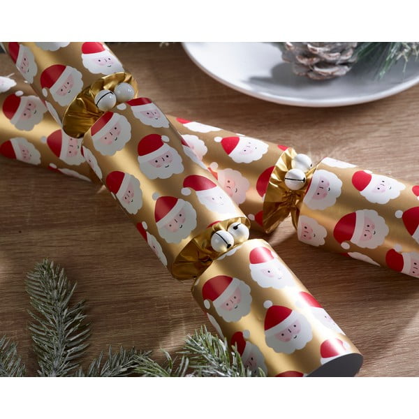 Jõulukrakkerid 6tk komplektis Racing Santa - Robin Reed-image-1