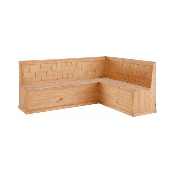 Rohová lavice z borovicového dřeva s úložným prostorem Støraa Silas-image-3