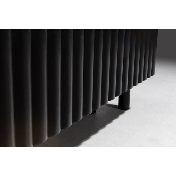 Must mangopuidust telekaalus 160x55x40 cm Tamira - MOME-image-2