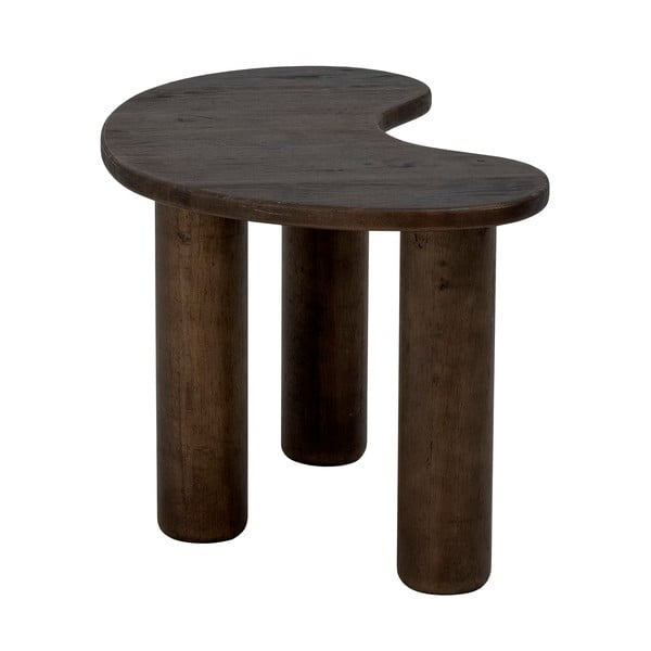 Tumepruun kummipuidust diivanilaud 36x53 cm Luppa - Bloomingville-image-3