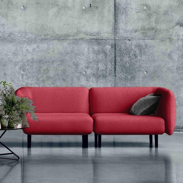 Punane diivan , 230 cm Elle - Softline-image-1