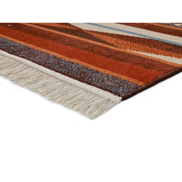 Punane vaip Kaukaasia triibud, 160 x 230 cm - Universal-image-2