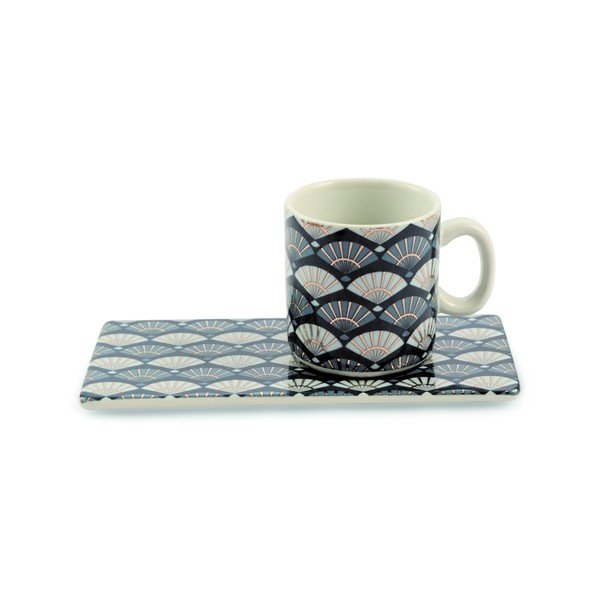 Set hrnku s podtáckem Villa d'Este Elegance, 150 ml