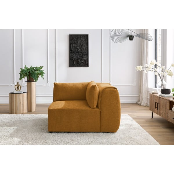 Sinepivärvi diivanimoodul Jeanne - Bobochic Paris-image-1