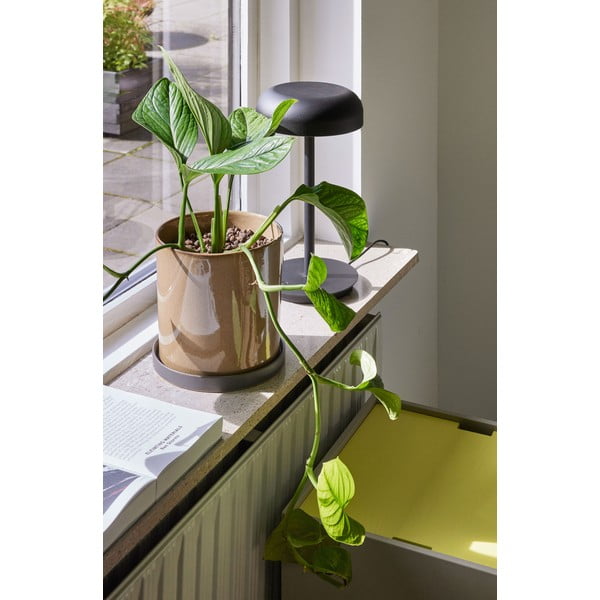 Must LED dimmerdatav lauavalgusti (kõrgus 37 cm) Velo - Hübsch-image-1