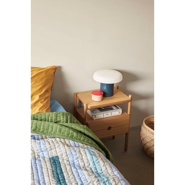 Dekoratiivne metallist hoiukarp kaanega District - Hübsch-image-4