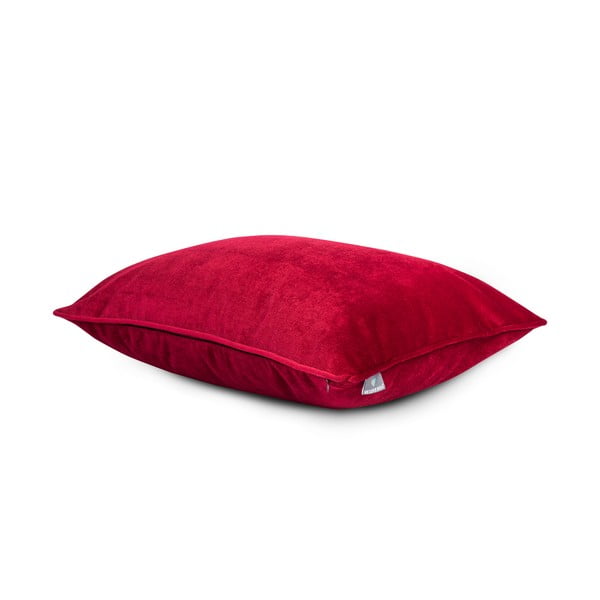 Červený povlak na polštář WeLoveBeds Mystic Burgundy, 40 x 60 cm-image-1