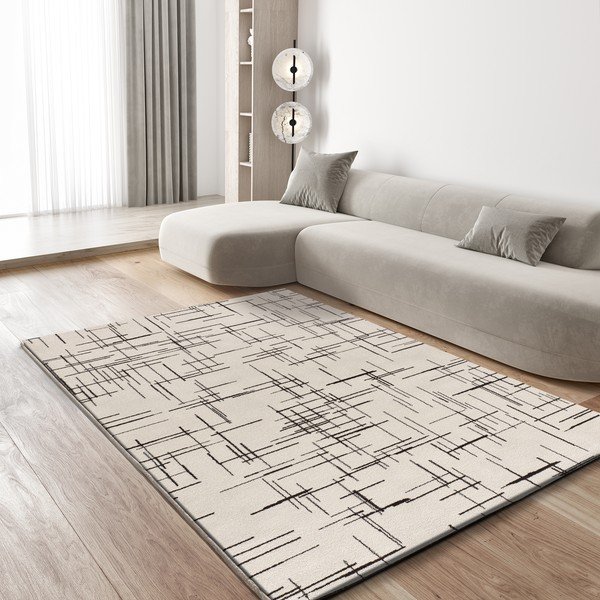 Kreem vaip 200x290 cm Retro - Universal-image-1