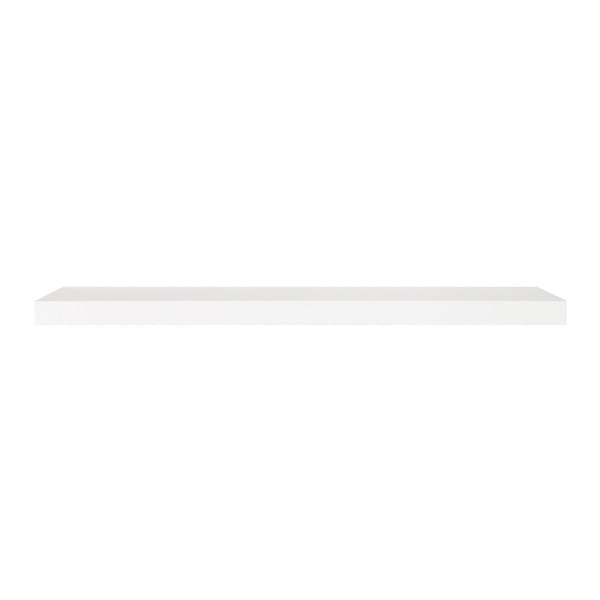 Bílá nástěnná polička Intertrade Shelvy, délka 80 cm