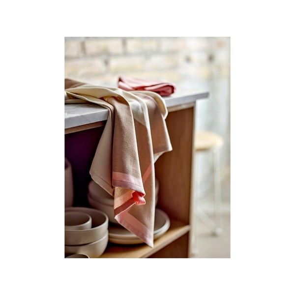 Puuvillased rätikud 2tk komplektis 50x70cm Blocks - Södahl-image-1