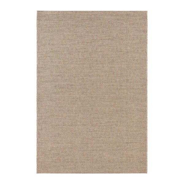 Hnědý koberec vhodný i na ven Elle Decoration Brave Dreux, 80 x 150 cm