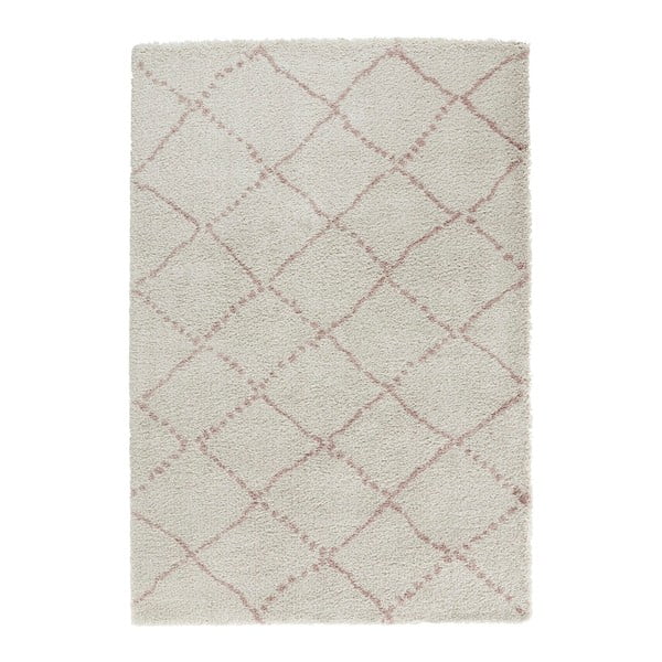 Krémovorůžový koberec Mint Rugs Allure Ronno Creme Rose, 120 x 170 cm