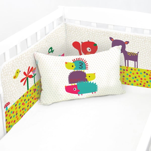 Výstelka do postýlky Forest Friend, 60x60x60 cm-image-1