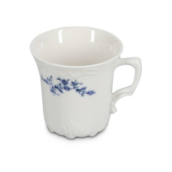 Valge/sinine portselanist cappuccino tass 200 ml Retro - BonBistro-image-2