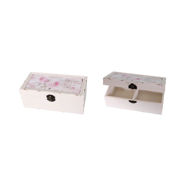 Box Antic Line Romantique, 20x10 cm