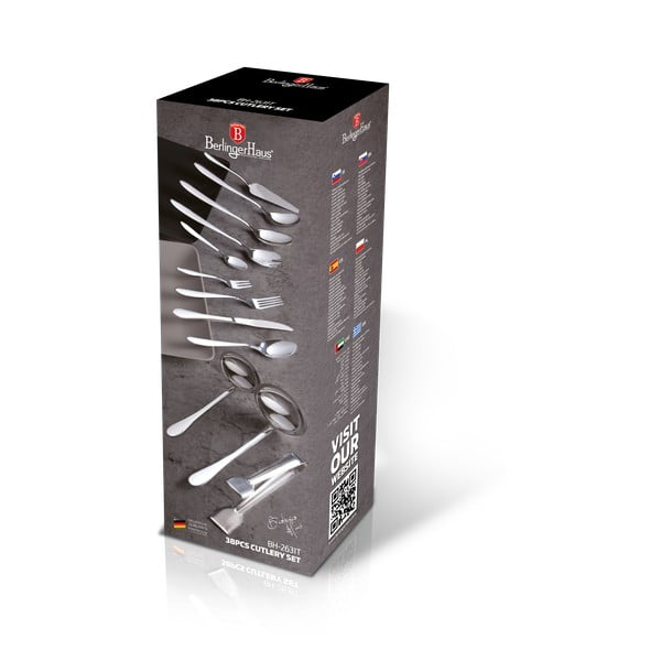 Roostevabast terasest söögiriistad 38 tk Jumbo - BerlingerHaus-image-2