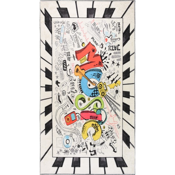 Pestav laste vaip 160x230 cm Musical - Vitaus