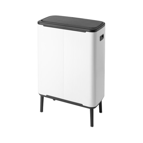 Valge terasest prügikast 60 l Bo Touch Bin Hi - Brabantia-image-2