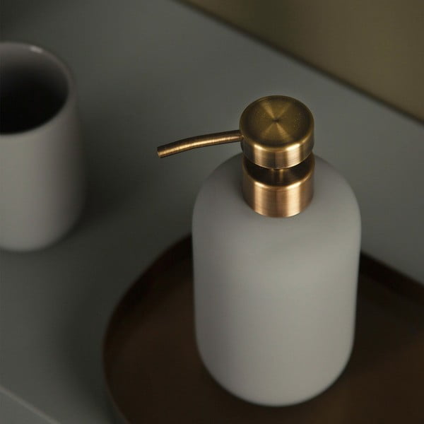 Roheline keraamiline seebidosaator 200 ml Lotus - Mette Ditmer Denmark-image-1