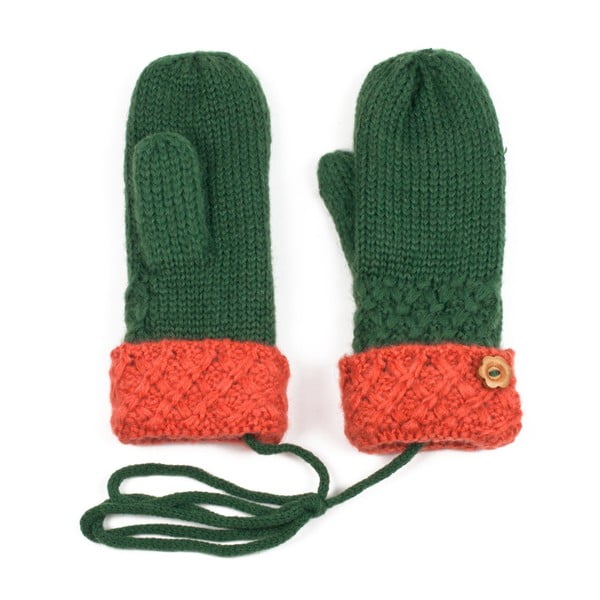 Zelené dámské rukavice Art of Polo Lena