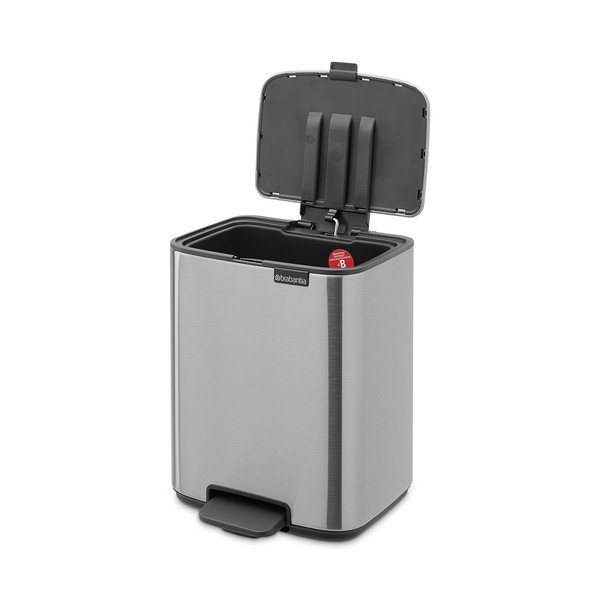 Matthõbedane terasest prügikast 7 l Bo - Brabantia-image-2