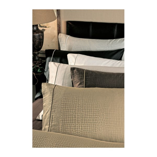 Povlečení Crocodille, 140x220, tmavě hnědé-image-1