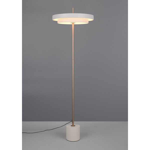 Elevandiluu värvi hämardatav LED-põrandavalgusti (kõrgus 138 cm) Keaton - Trio-image-1
