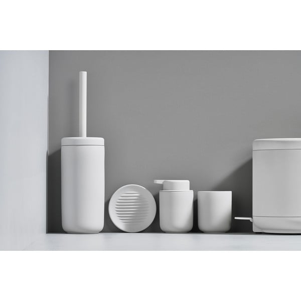 Helehall keraamiline vannitoa seebikauss Soft Grey Ume - Zone-image-4