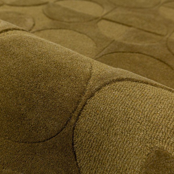 Tumeroheline käsitsi kootud villane jooksja 60x230 cm Gigi - Flair Rugs-image-4
