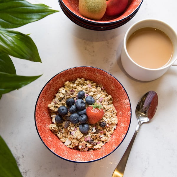 Punane keraamiline kauss, ø 16 cm Floral - Kitchen Craft-image-4