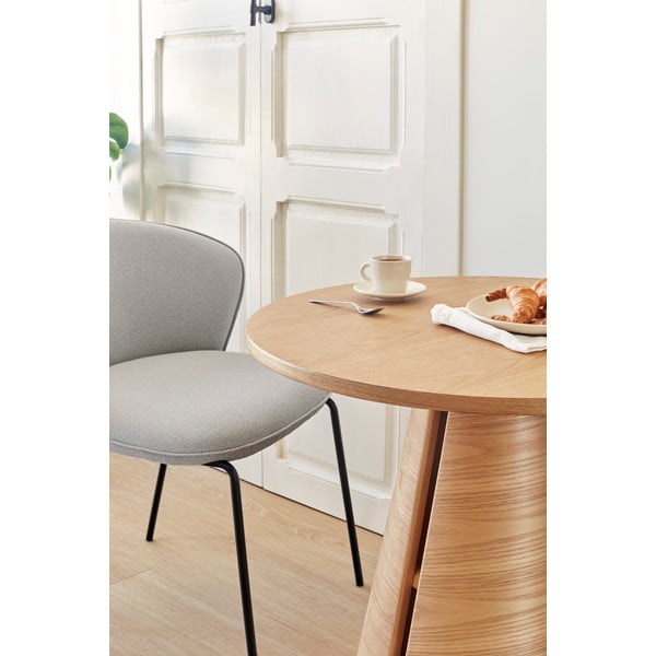 Tammedekooriga ümmargune söögilaud ø 65 cm Cep – Teulat-image-2