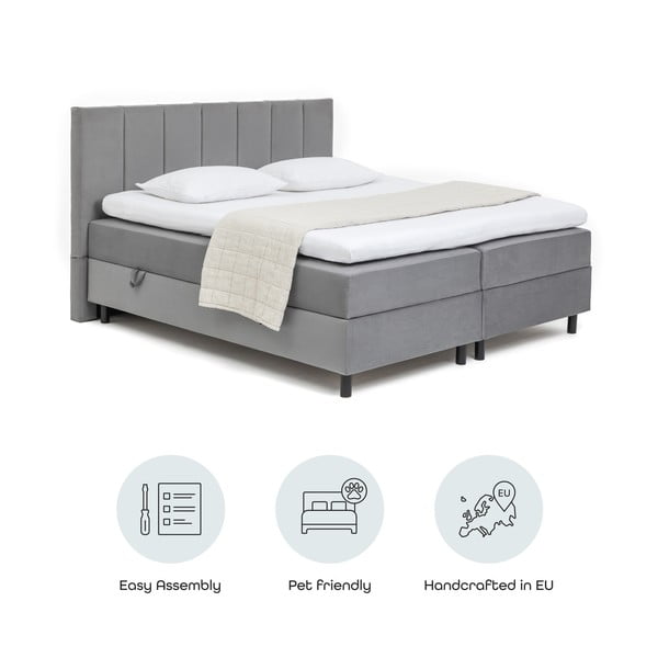 Hall vedruvoodi koos panipaigaga 180x200cm Elva Bold Line - Bonami Selection-image-4