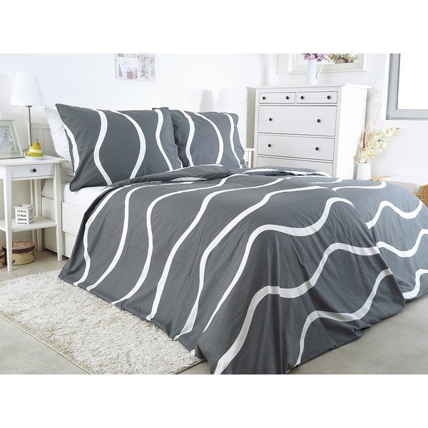 Hall krepp voodipesu üheinimesevoodile 140x200 cm Top Class - B.E.S.-image-1