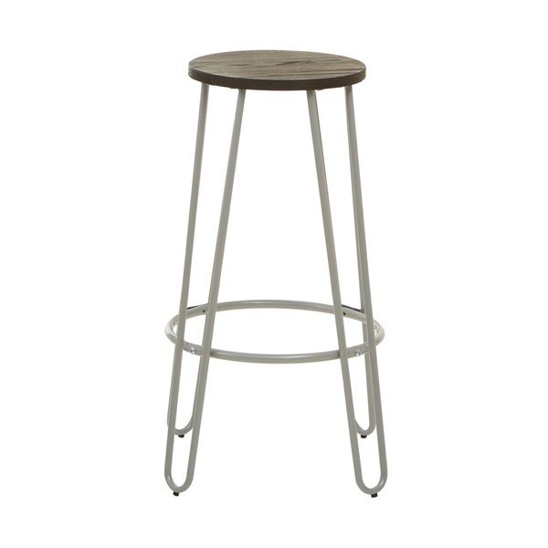Hall/tume naturaalsest jalakaspuidust baaritool (istme kõrgus 75 cm) District - Premier Housewares-image-2