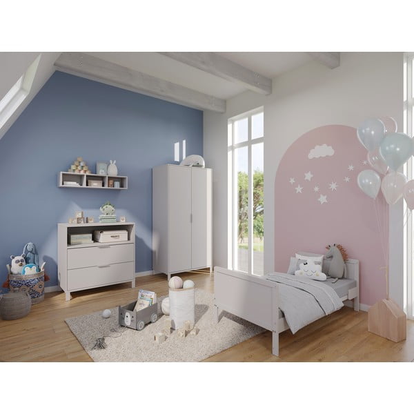 Kreem laste kummut koos mähkimisalusega 89x102x77 cm Alkmaar - Germania-image-1