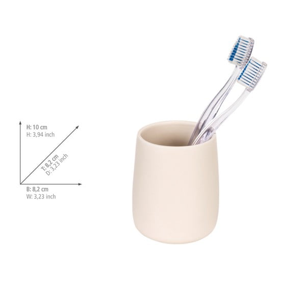 Kreem keraamiline hambaharjatops Margo - Allstar-image-1