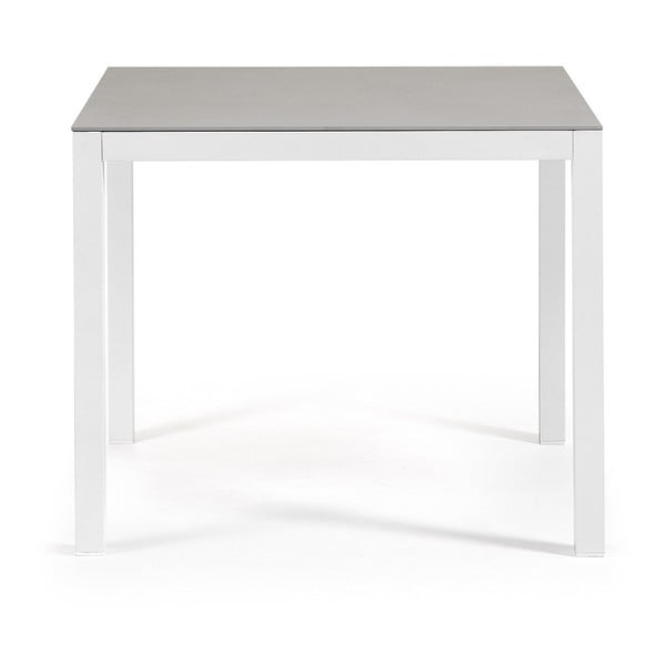 Bílý stůl La Forma Bogen, 90 x 90 cm